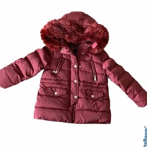 Zara puffer coat size 6 girls